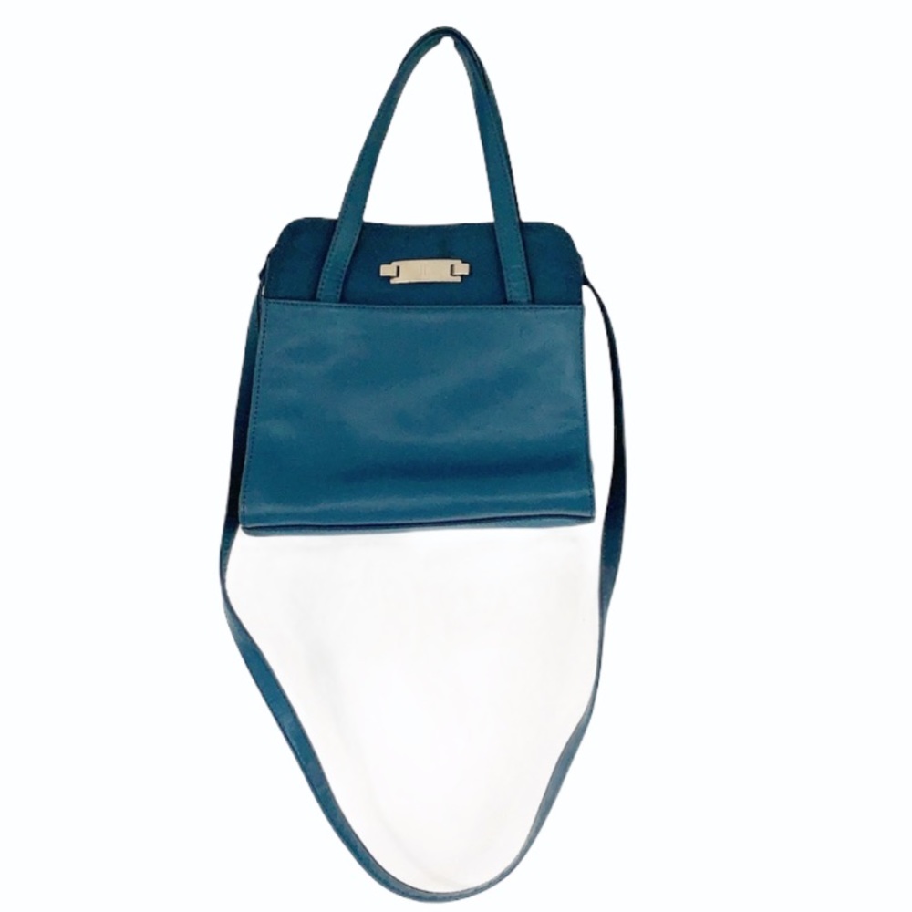 Vintage Liz Claiborne blue crossbody bag